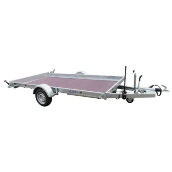Remolque cama plana abatible-Lider-Ref. 36830 - 3,50 m – 1500 Kg – 1 eje con freno