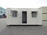 Contenedor de Oficina Cubo de 20 Pies de Alto - Aislado y Listo para Usar